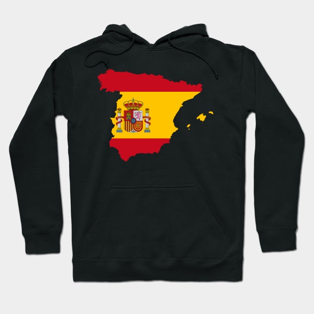 Spain Flag Hoodie by Islanr